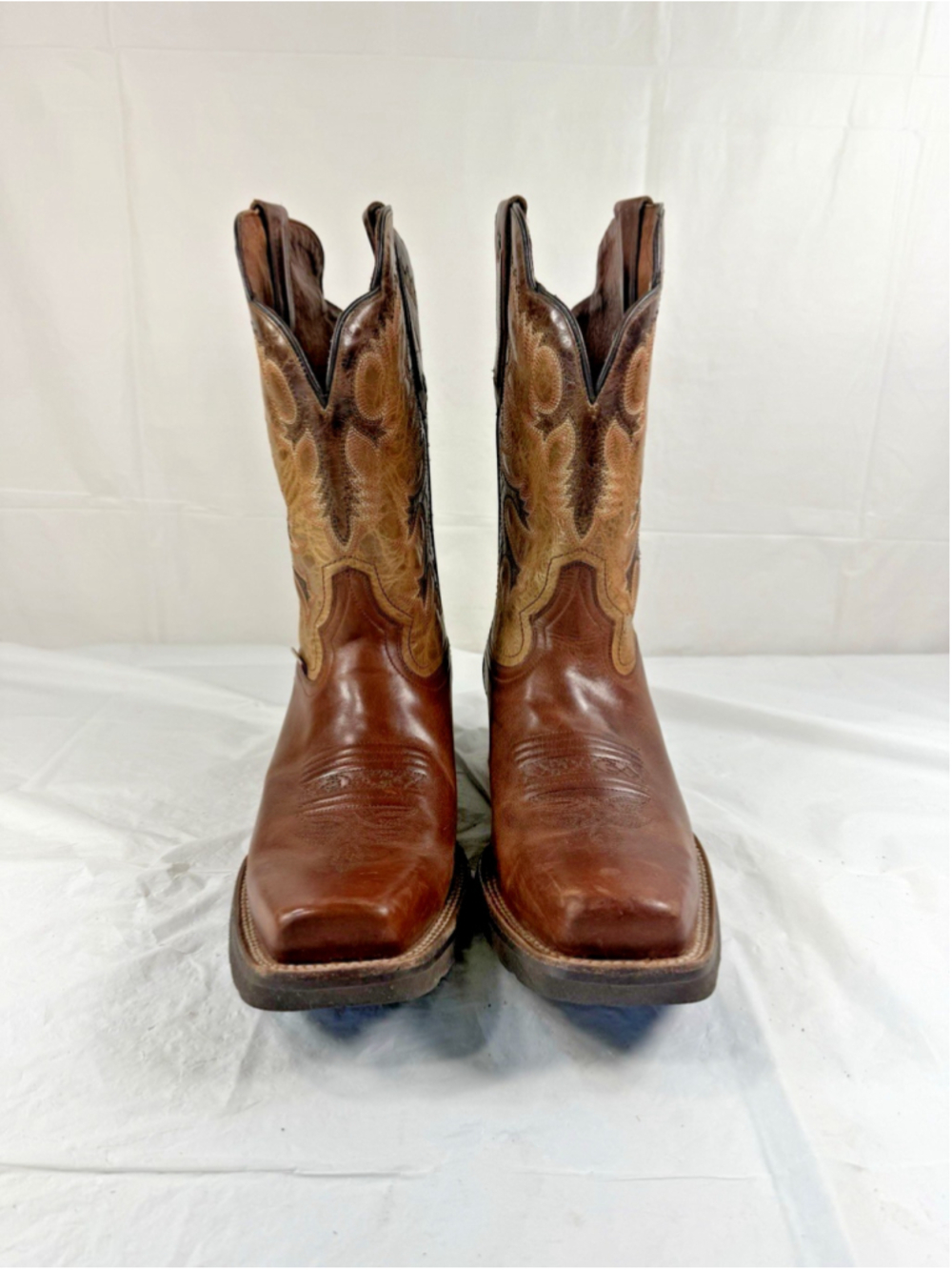 Rio Grande Mexicali Western Boots Square Toe Men’s Sz 9.5